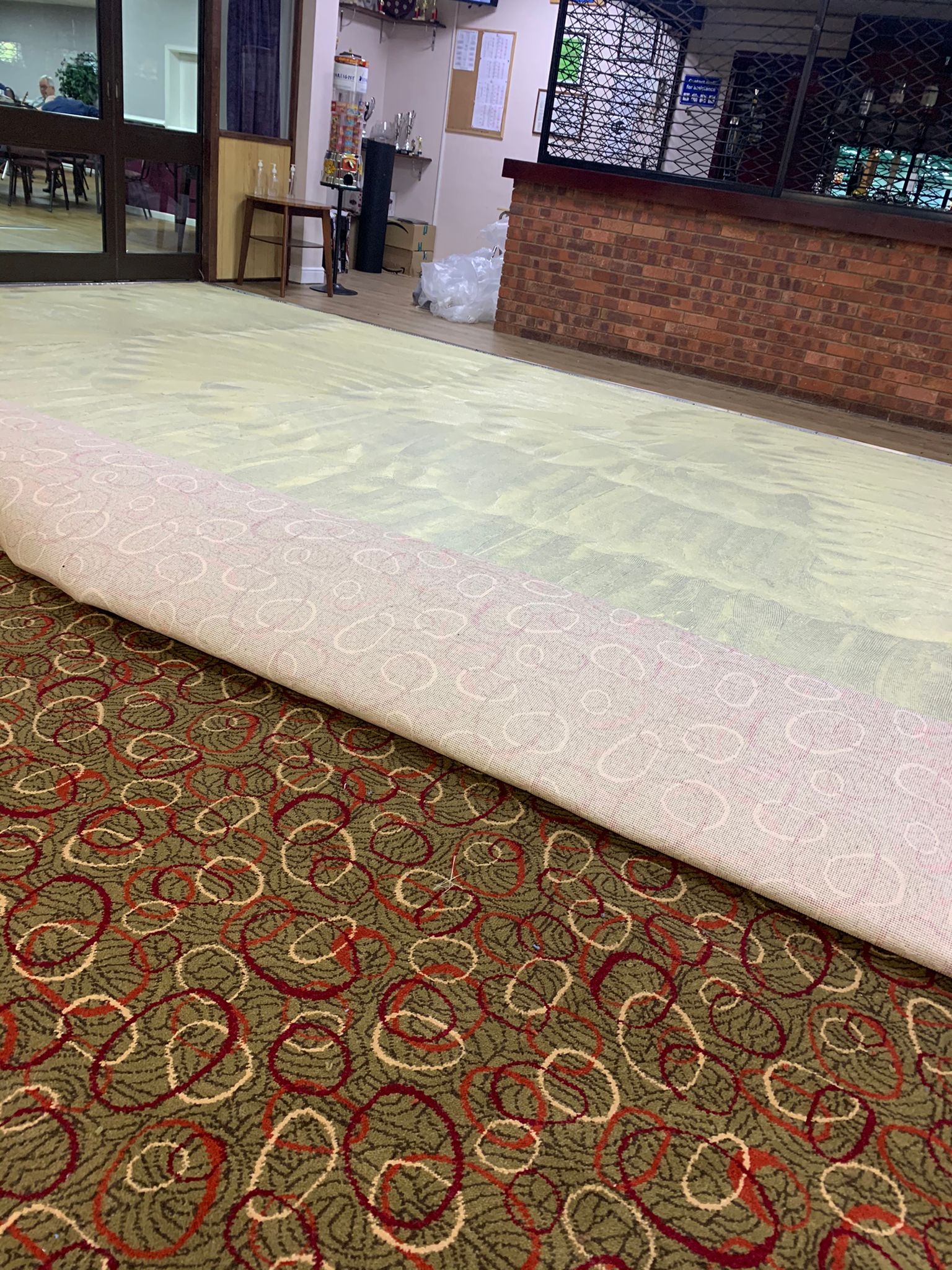 Commercial Flooring install 6