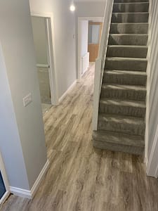 Luxury Vinyl Tiles (LVT) install 3