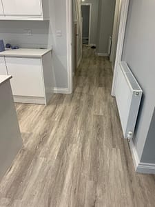 Luxury Vinyl Tiles (LVT) install 5