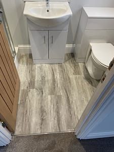 Vinyl Flooring install 4